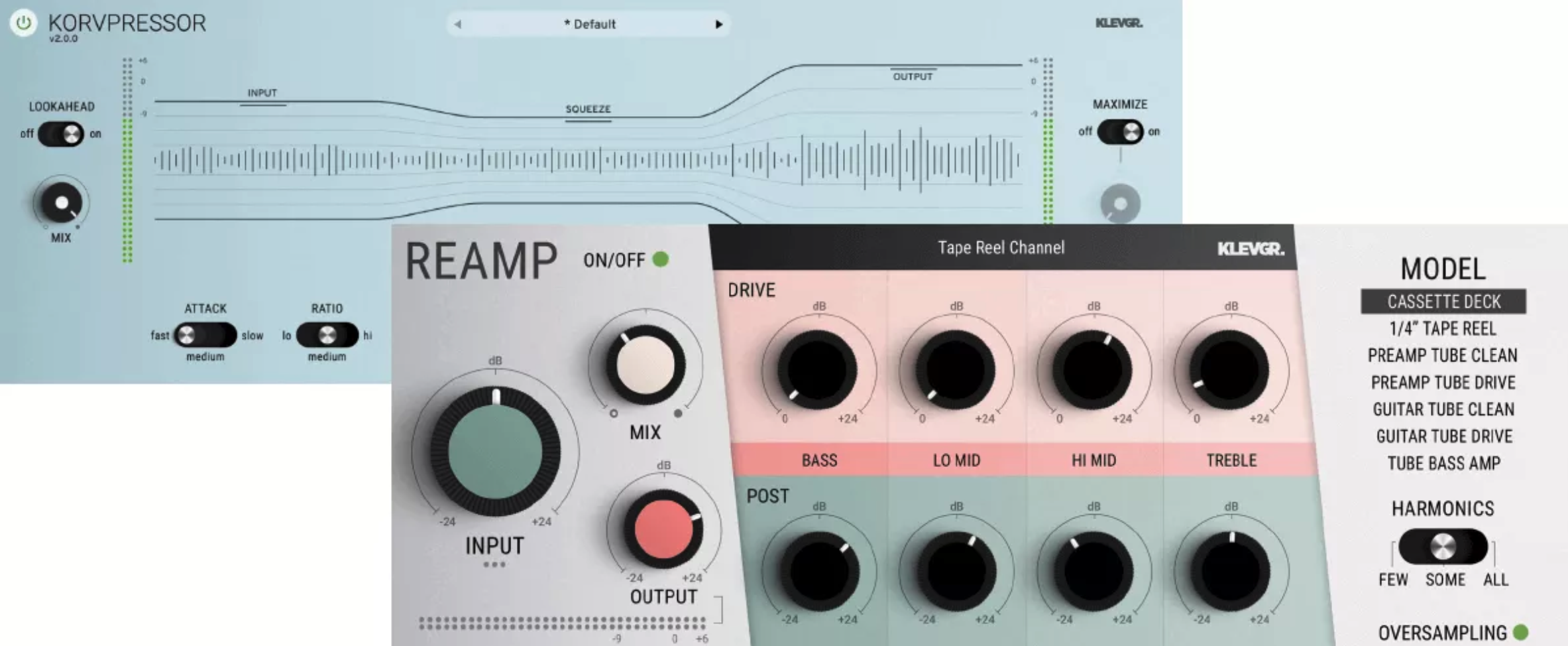 Klevgrand Essentials Bundle (Korvpressor & REAMP)